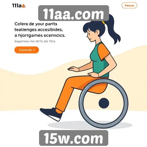 Acessibilidade e interface do usuário no 11aa.com